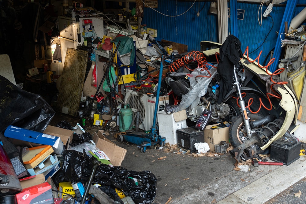 Full junk clean-out - garage